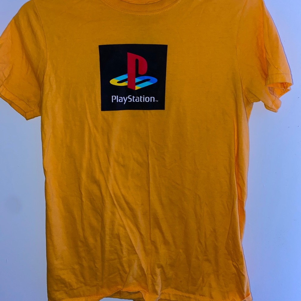 Graphic Yellow Tee